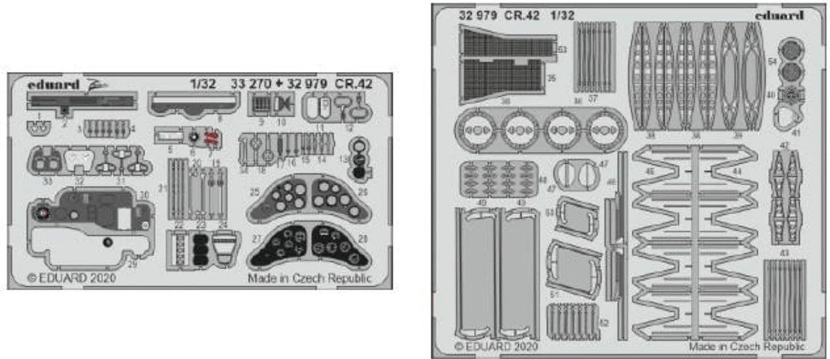 Eduard 1/32 Eduard CR42 for ICM (Pre-Painted)