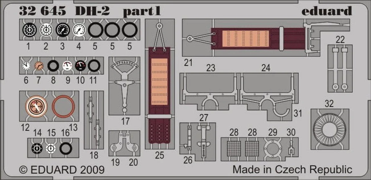Eduard 1/32 Eduard DH2 for ROD (Pre-Painted)