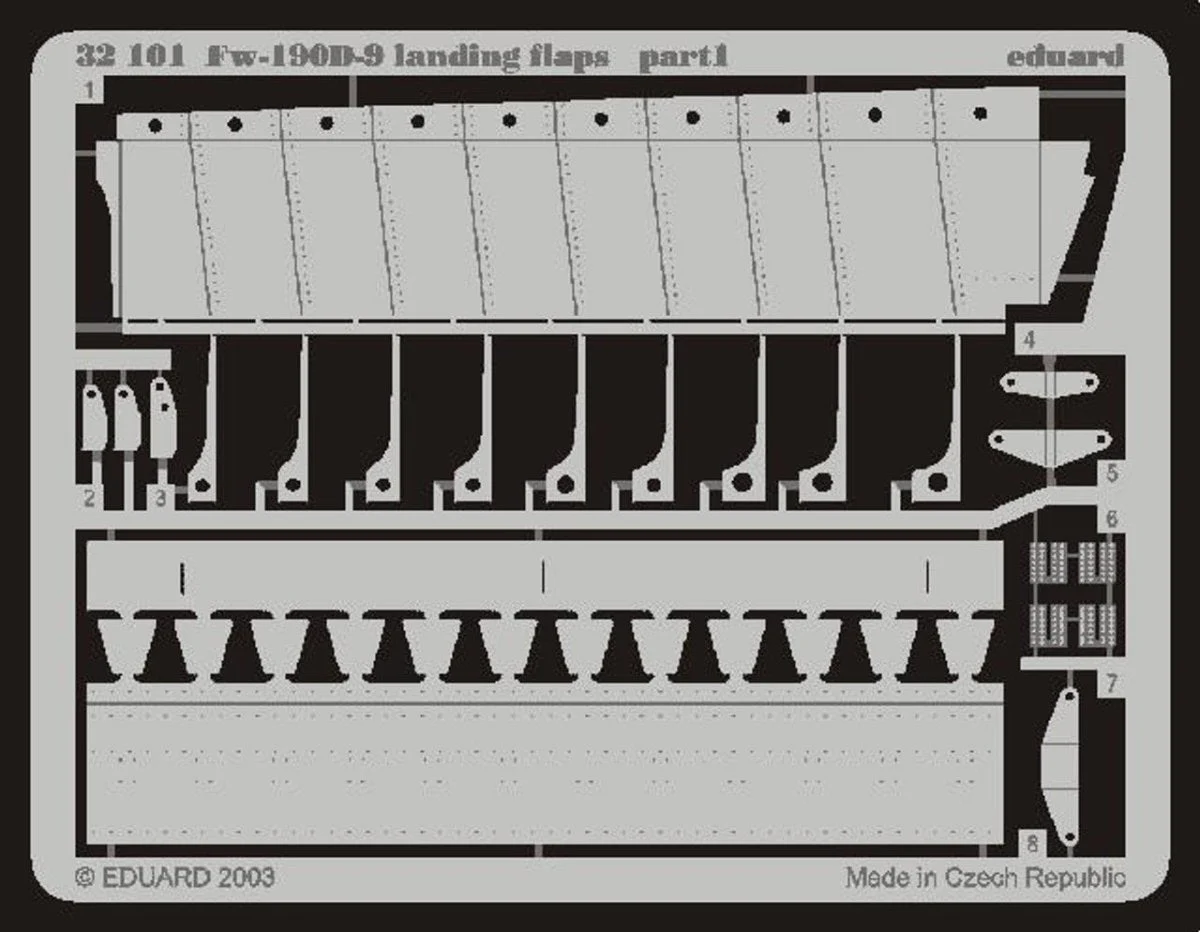 Eduard 1/32 Eduard Fw190D9 Landing Flaps for HSG