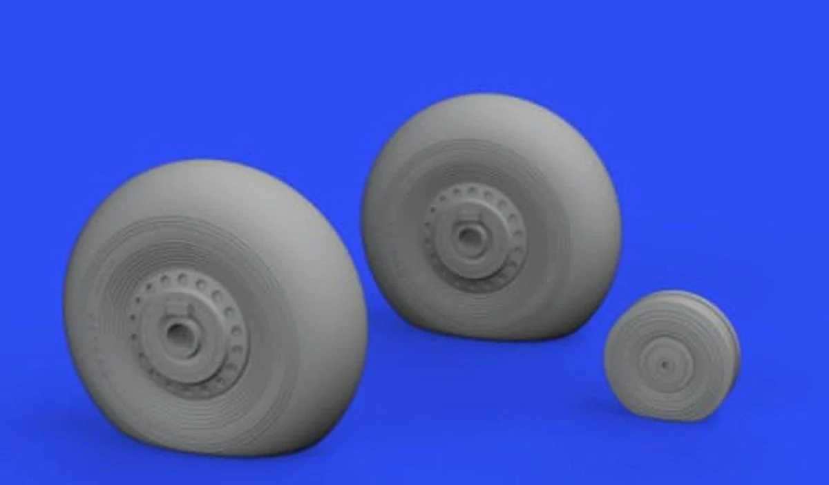 Eduard 1/32 Eduard Lancaster Wheels for HKM (PE & Resin)
