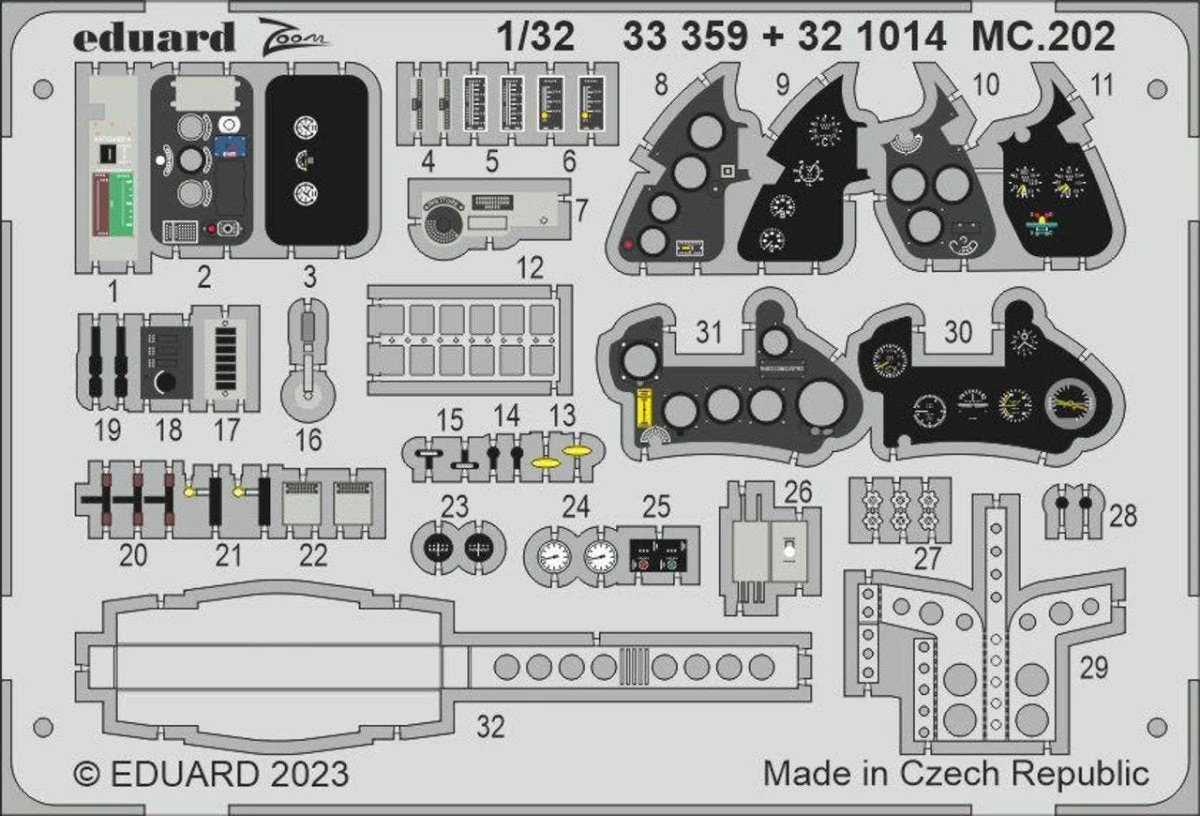 Eduard 1/32 Eduard MC.202 321014