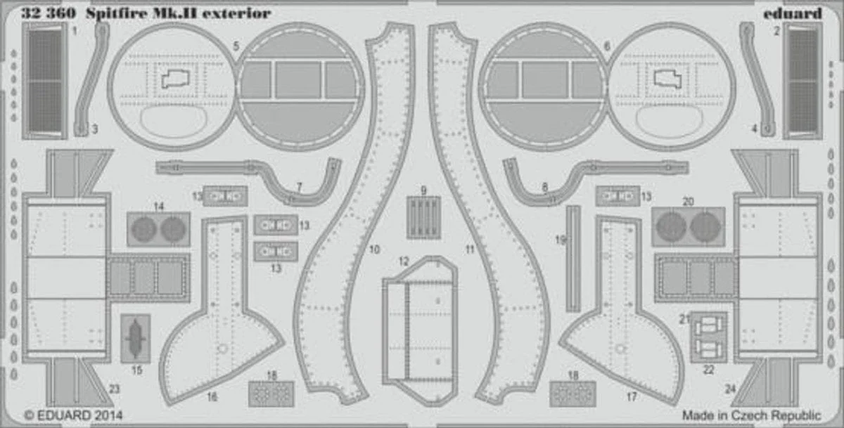 Eduard 1/32 Eduard Spitfire Mk II Exterior for RMG