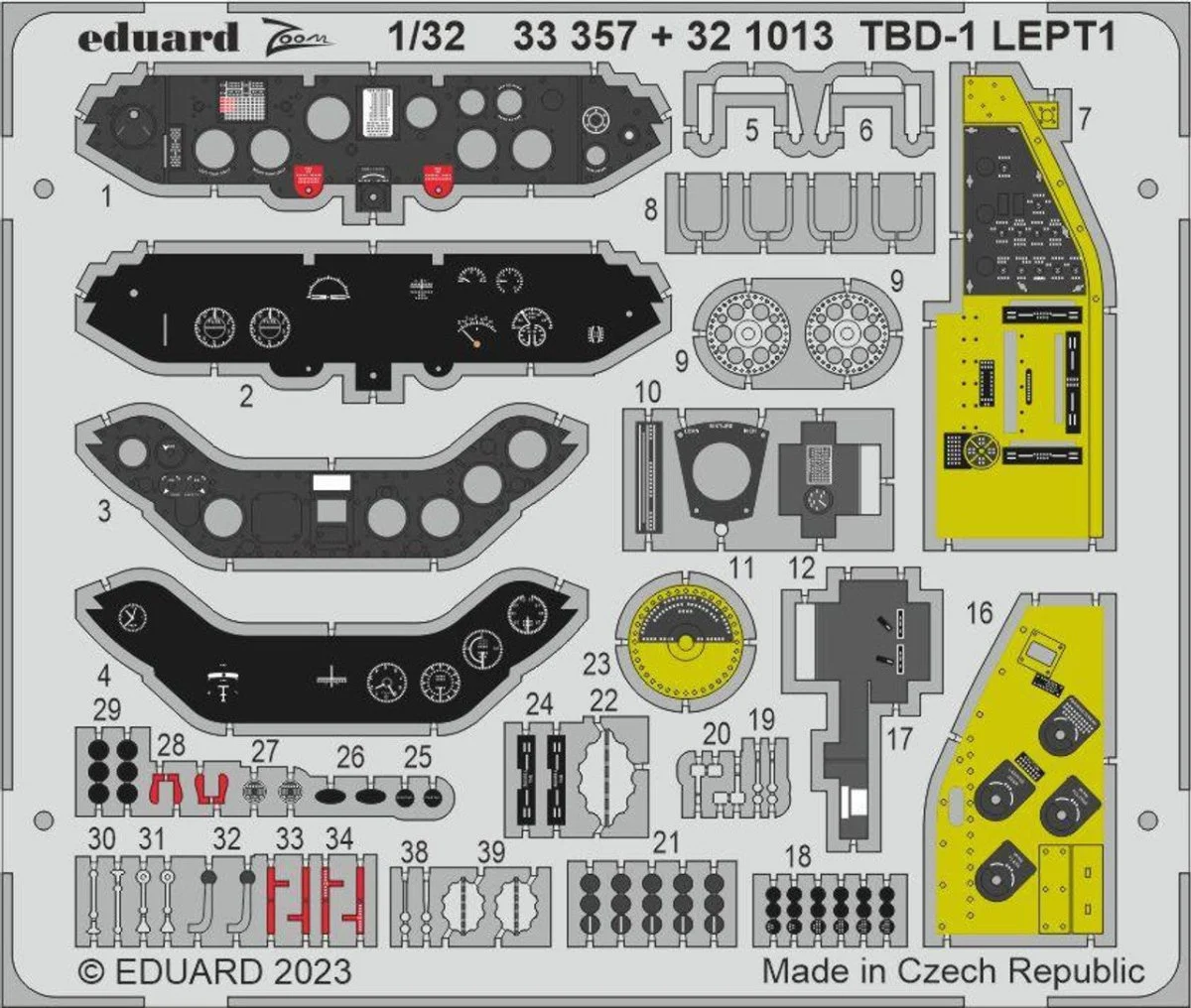 Eduard 1/32 Eduard TBD-1 33357
