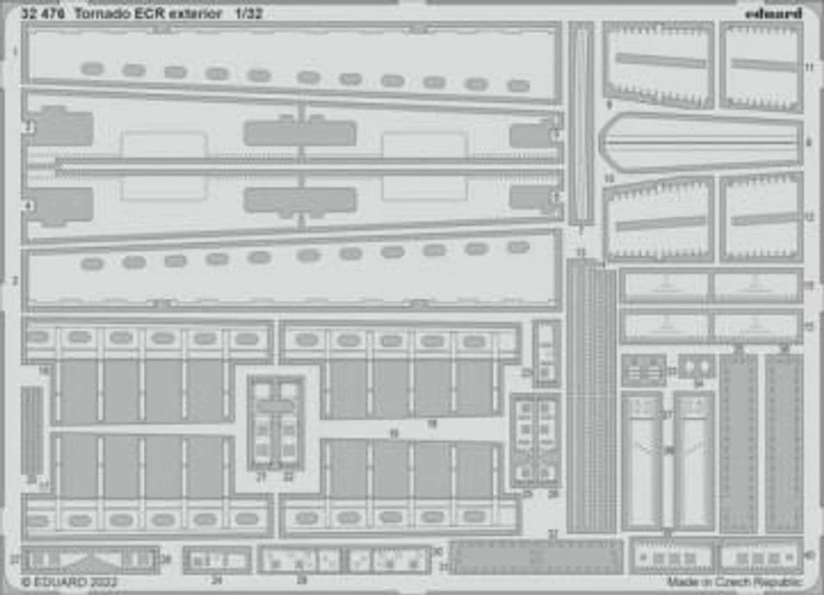Eduard 1/32 Eduard Tornado ECR Exterior for ITL