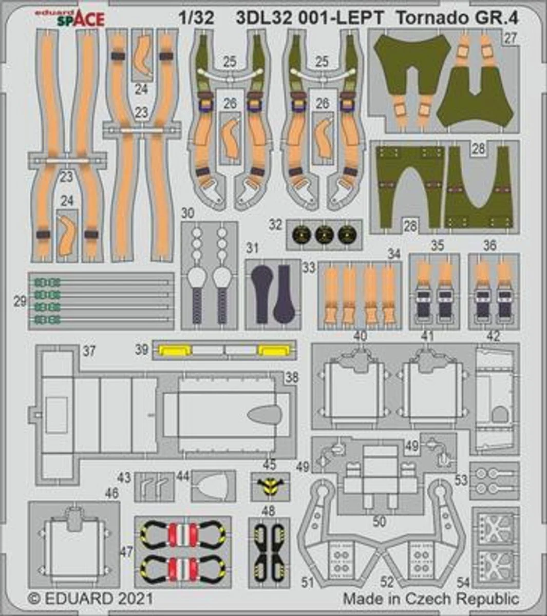 Eduard 1/32 Eduard Tornado GR.4 Space for Italeri