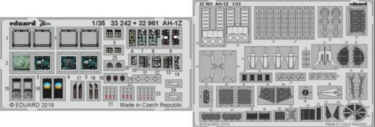 Eduard 1/35 Eduard AH1Z for ACY (Pre-Painted)