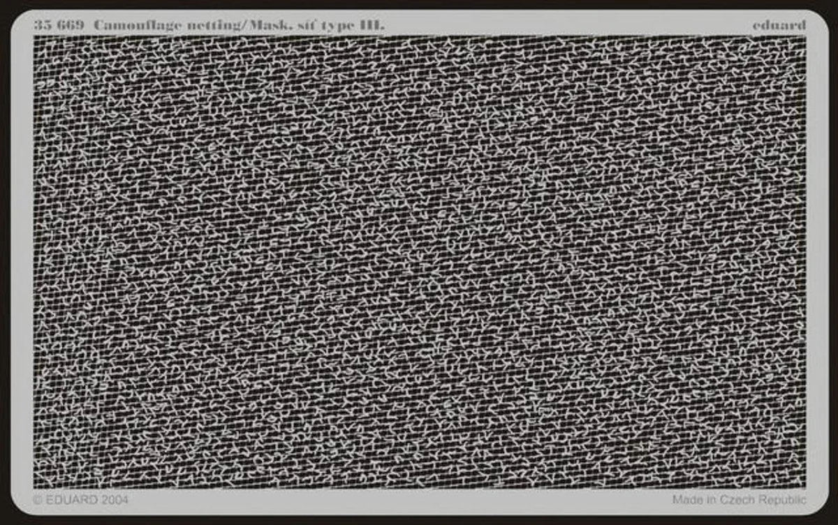 Eduard 1/35 Eduard Camouflage Netting/Masking Set Type III