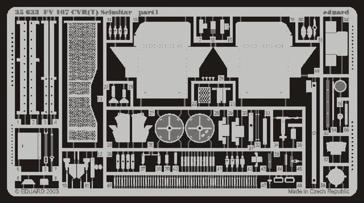 Eduard 1/35 Eduard FV107 CVT(T) ScimITLr for AFV