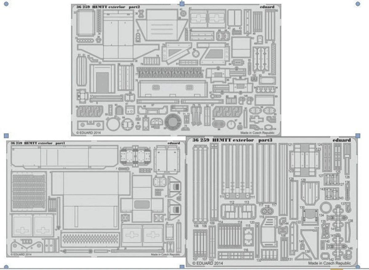 Eduard 1/35 Eduard HEMTT Exterior for ITL