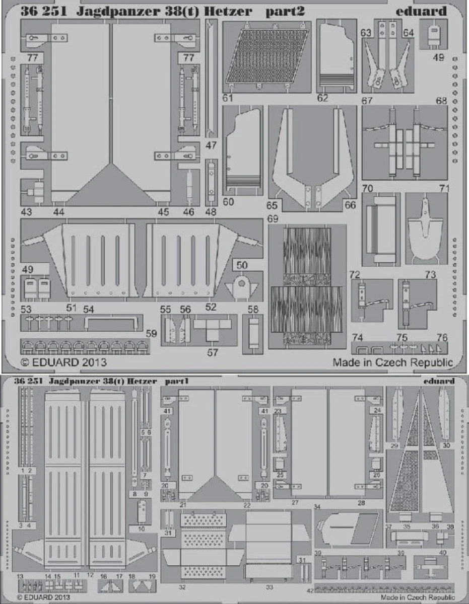 Eduard 1/35 Eduard Jagdpanzer 38(t) Hetzer for ACY