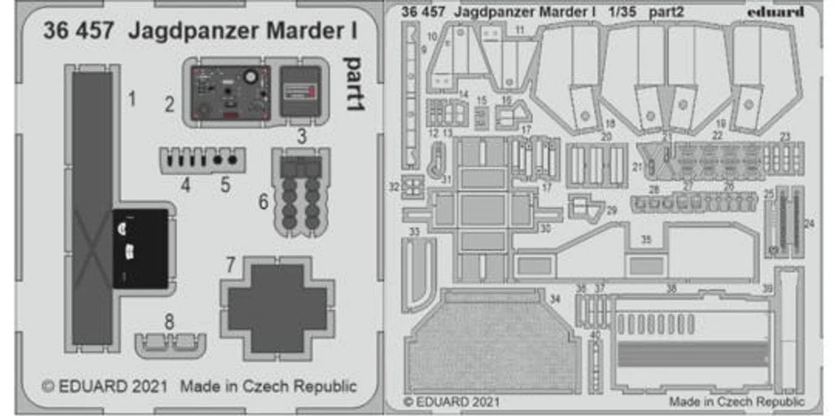 Eduard 1/35 Eduard Jagdpanzer Marder I for TAM (Pre-Painted)