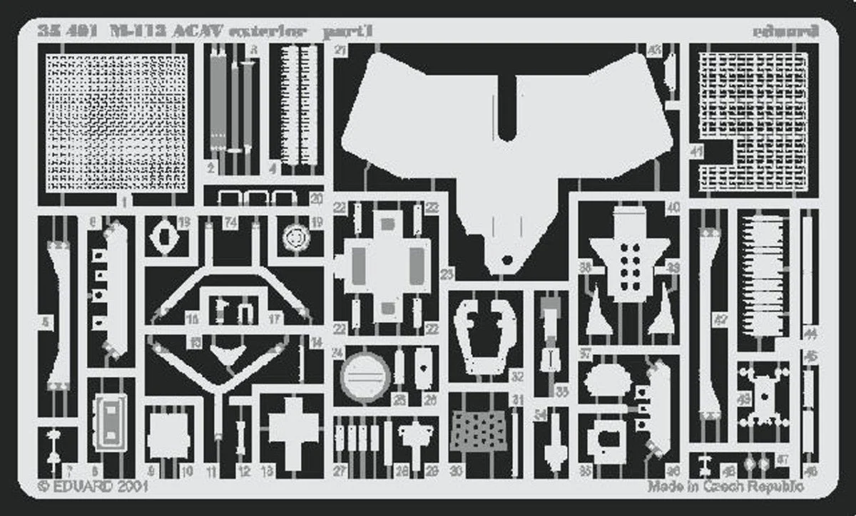 Eduard 1/35 Eduard M113 ACAV Exterior for TAM