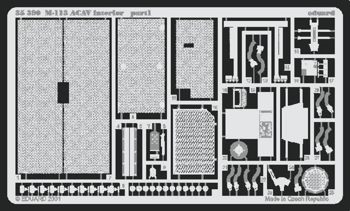 Eduard 1/35 Eduard M113 ACAV Interior for TAM