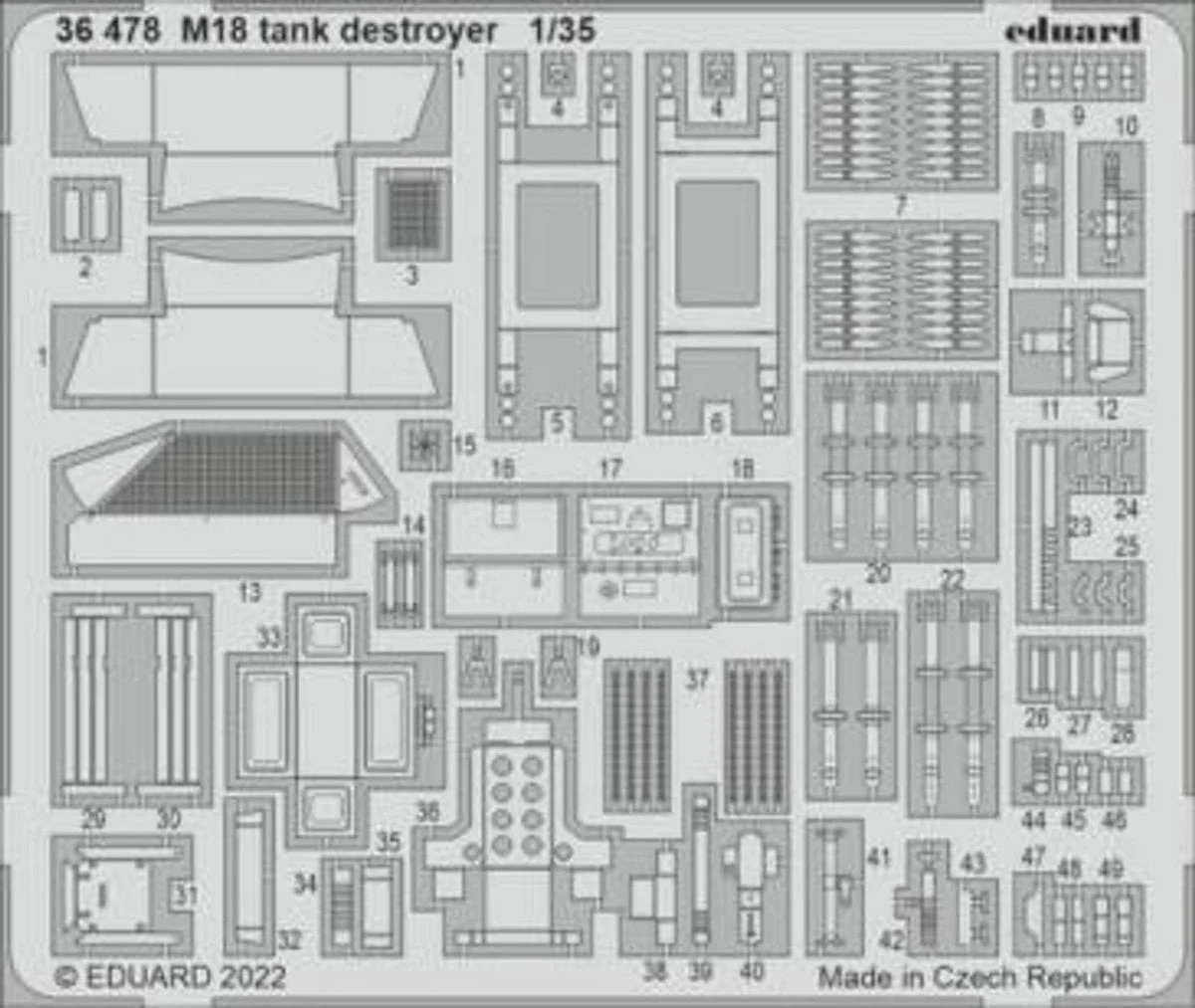 Eduard 1/35 Eduard M18 Tank Destroyer for TAM
