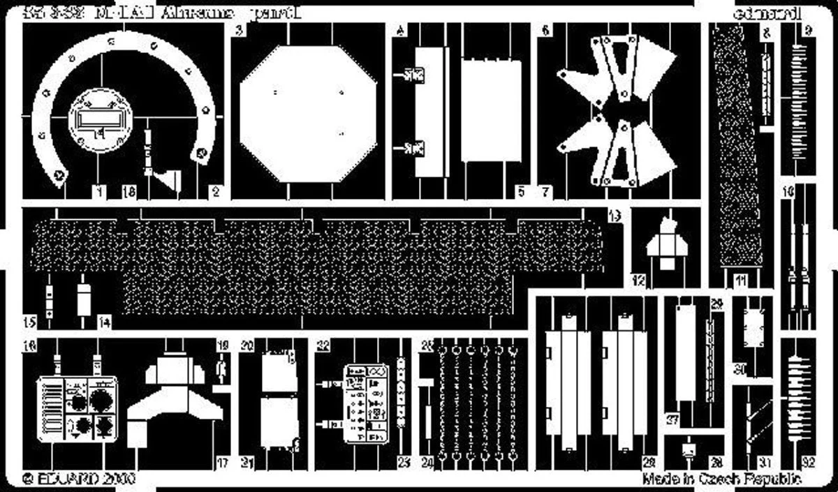 Eduard 1/35 Eduard M1A1 Abrams for TAM