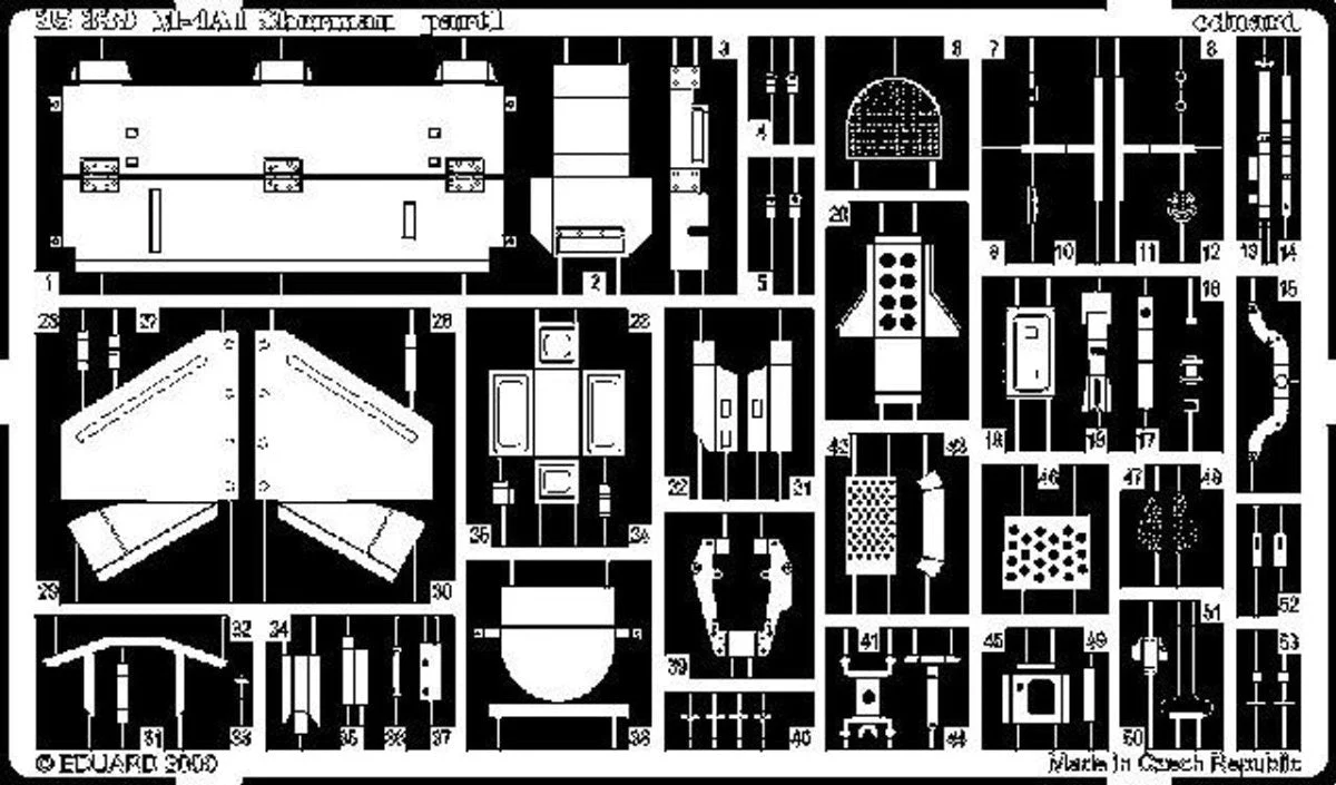 Eduard 1/35 Eduard M4A1 Sherman for ITL