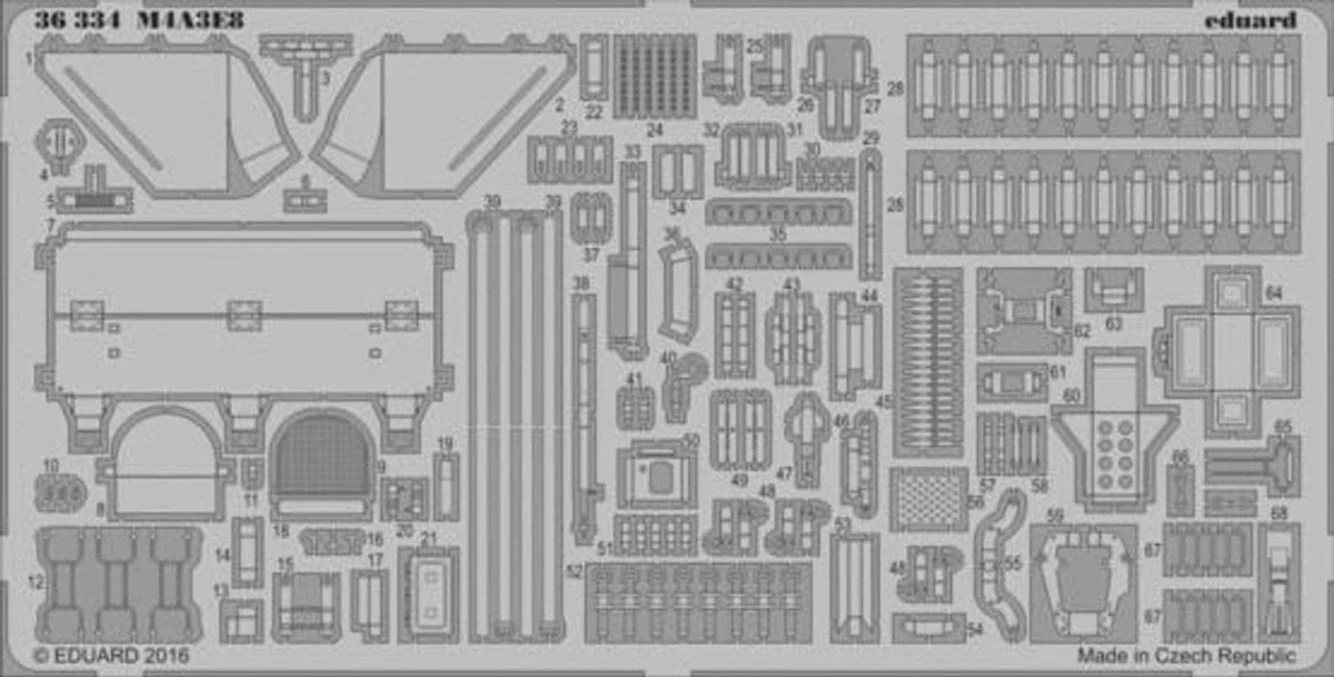 Eduard 1/35 Eduard M4A3E8 for TAM