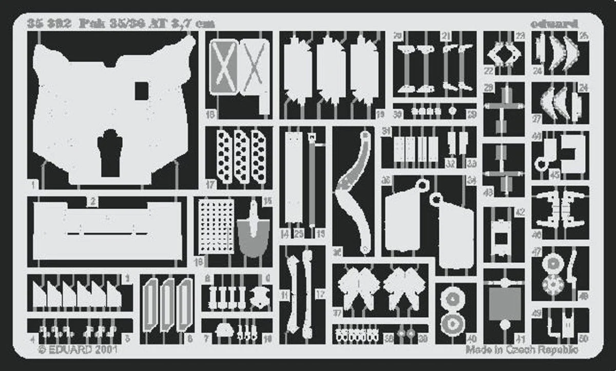 Eduard 1/35 Eduard Pak 35/36 AT 3.7cm for TAM