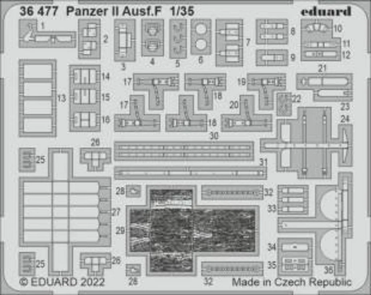 Eduard 1/35 Eduard Panzer II Ausf F for ACY