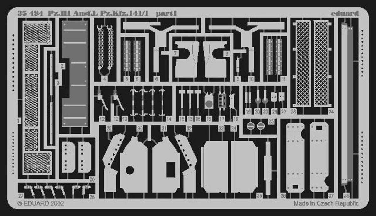 Eduard 1/35 Eduard Pz III Ausf L PzKfz 141/1 for TAM