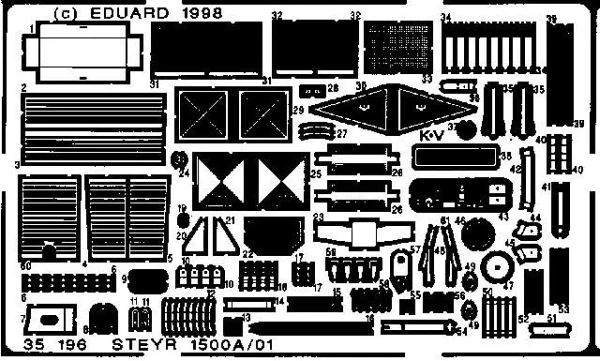 Eduard 1/35 Eduard Steyr 1500A/01 for TAM