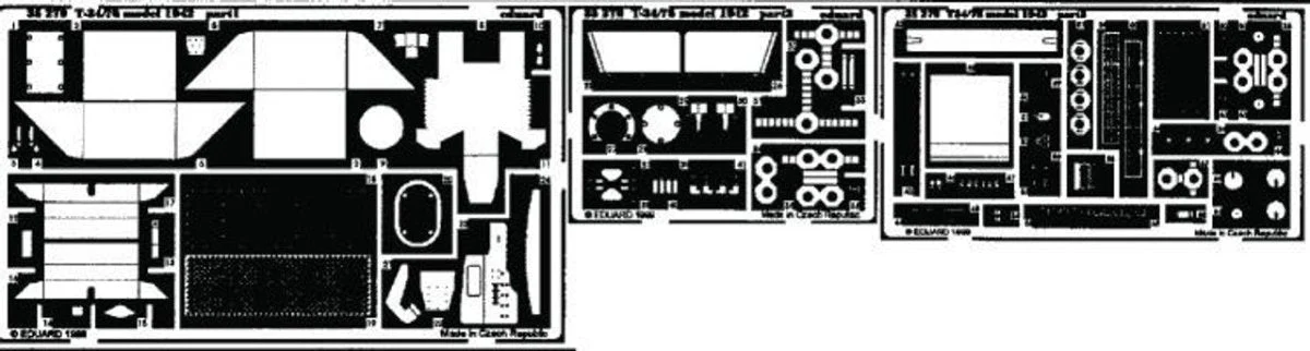 Eduard 1/35 Eduard T34/76 Model 1942 for ZVE