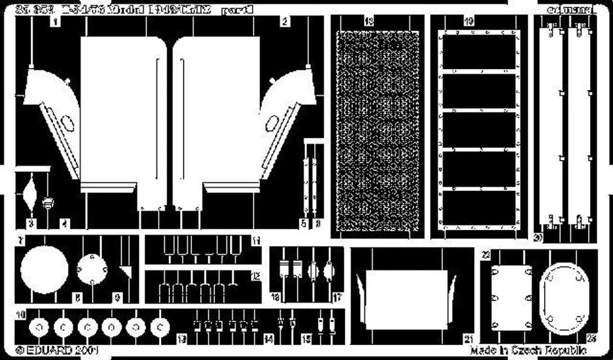Eduard 1/35 Eduard T34/76 Model 1943/ChTZ for TAM