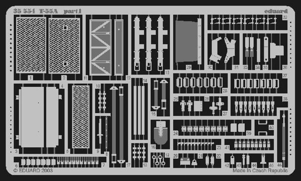 Eduard 1/35 Eduard T55A for TAM