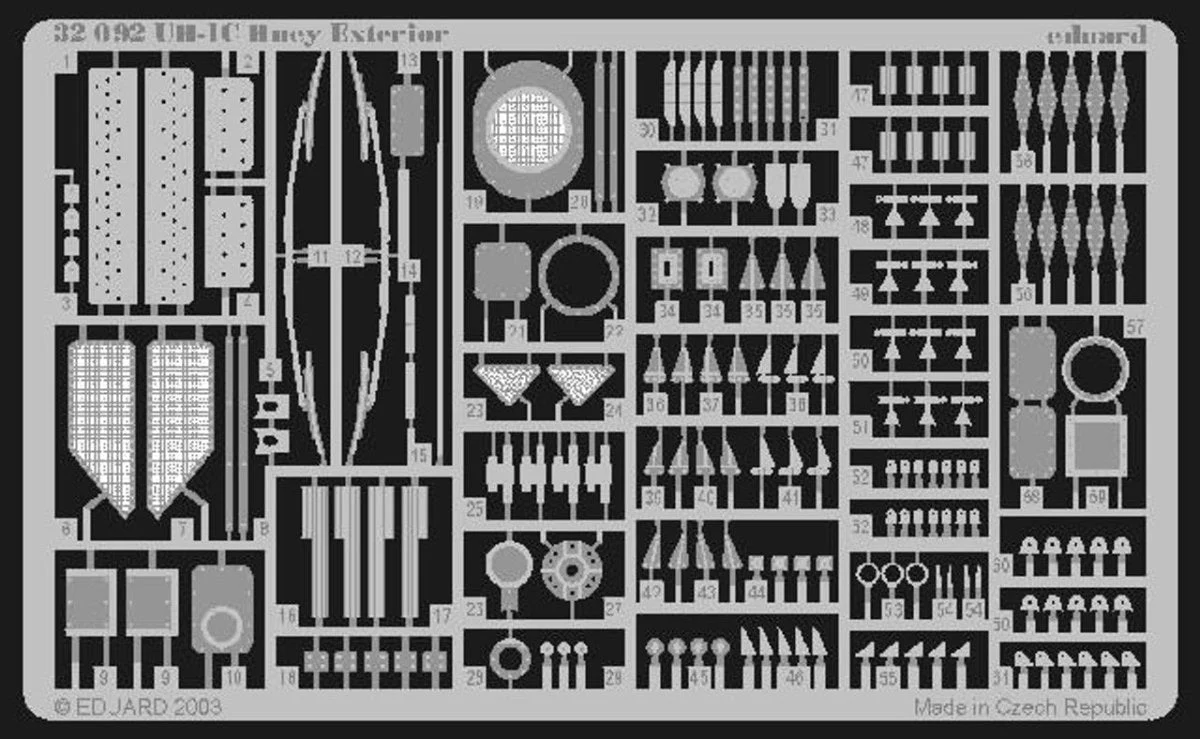 Eduard 1/35 Eduard UH1C Exterior for ACY