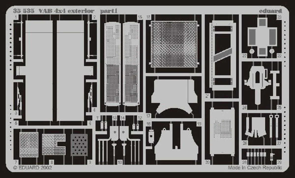 Eduard 1/35 Eduard VAB 4x4 Exterior for HLR