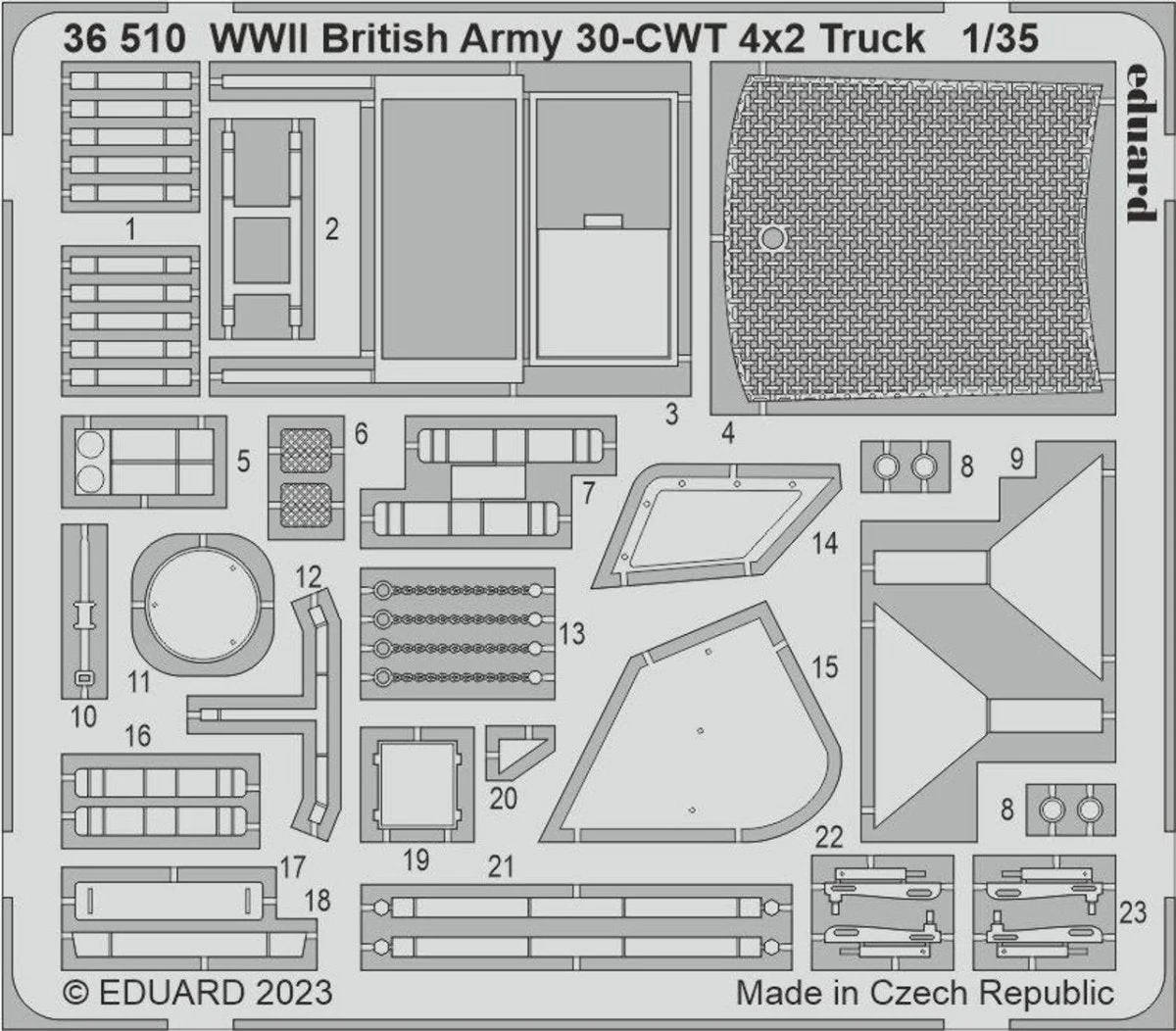 Eduard 1/35 Eduard WWII British Army 30-CWT 4x2 Truck