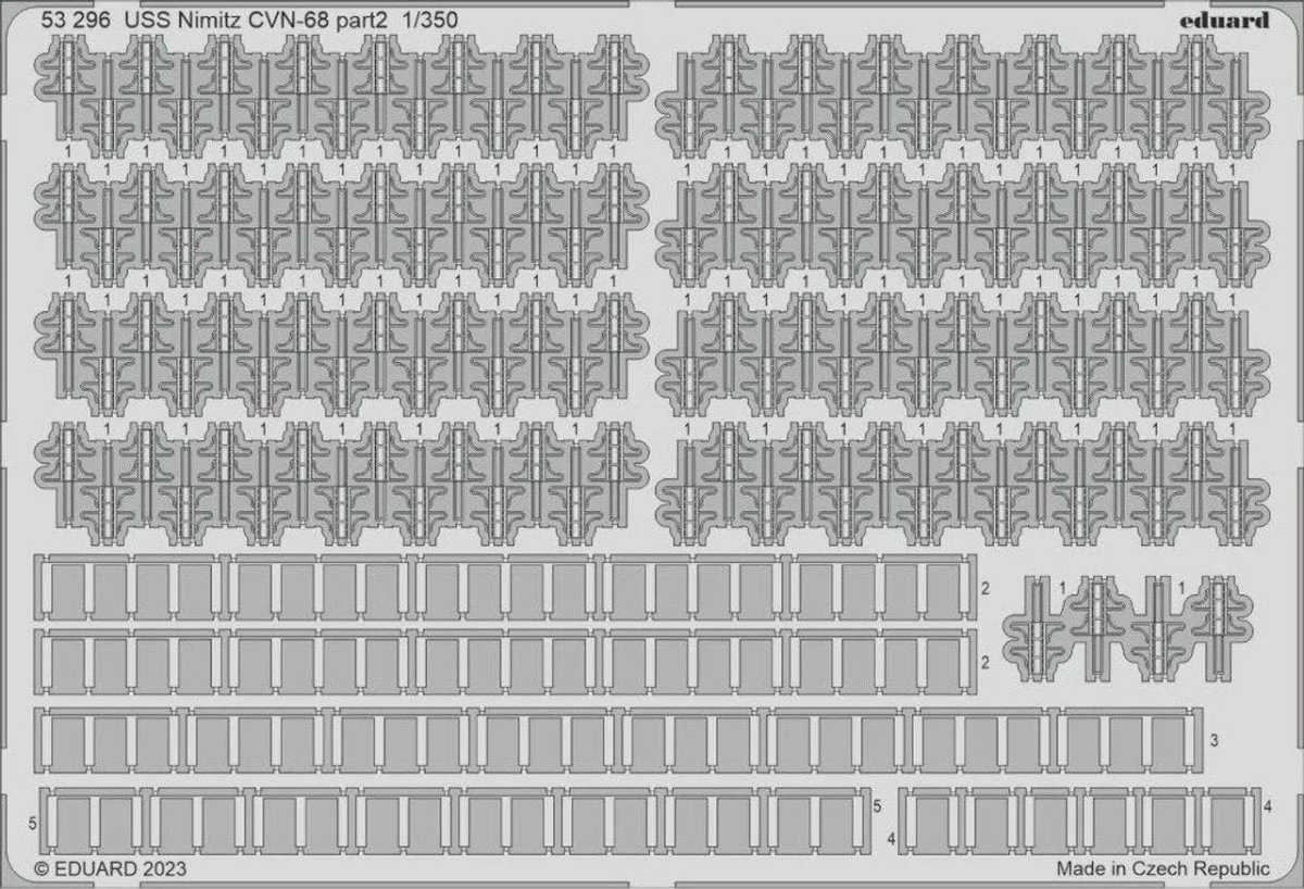 Eduard 1/350 Eduard USS Nimitz CVN-68 part 2