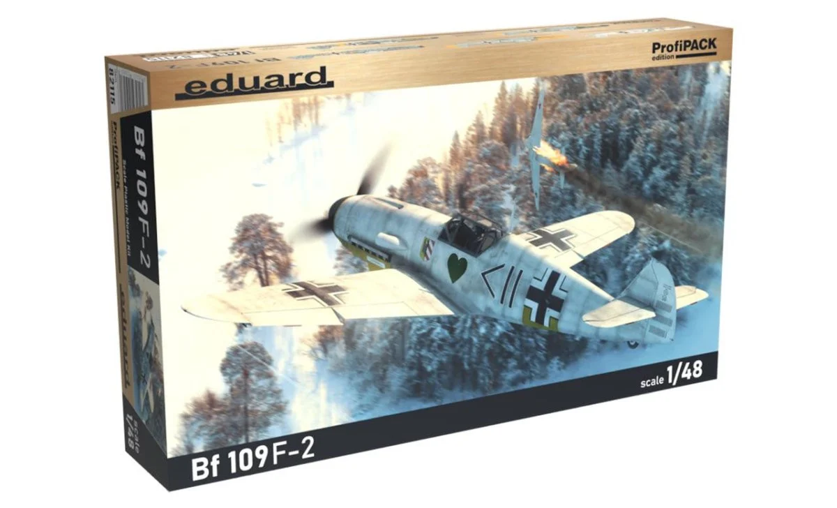Eduard 1/48 Bf 109F-2 Plastic Model Kit ProfiPACK Plastic Model Kit