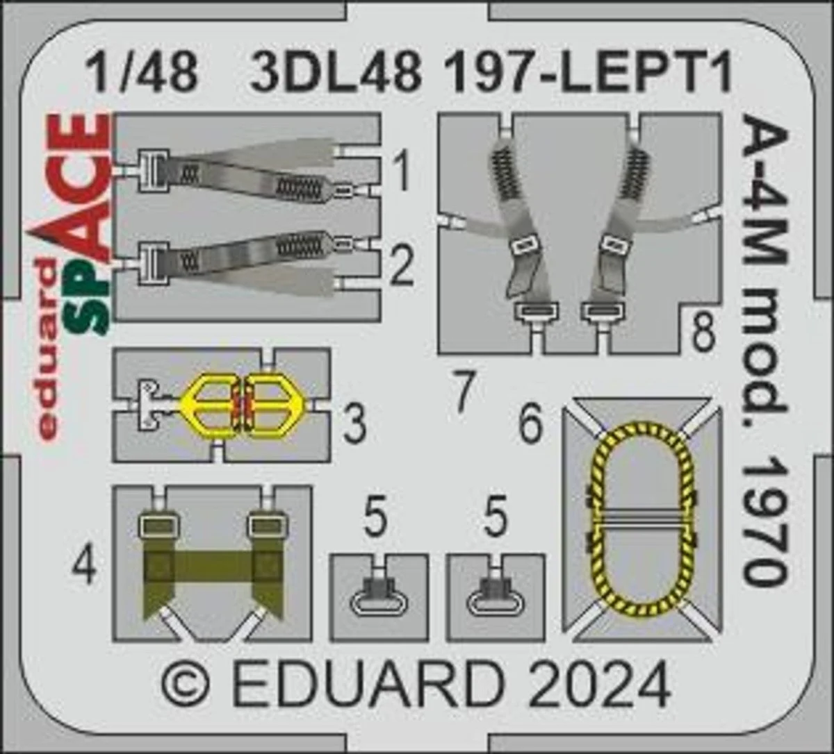 Eduard 1/48 Eduard A-4M mod. 1970 Space for MAGIC FACTORY