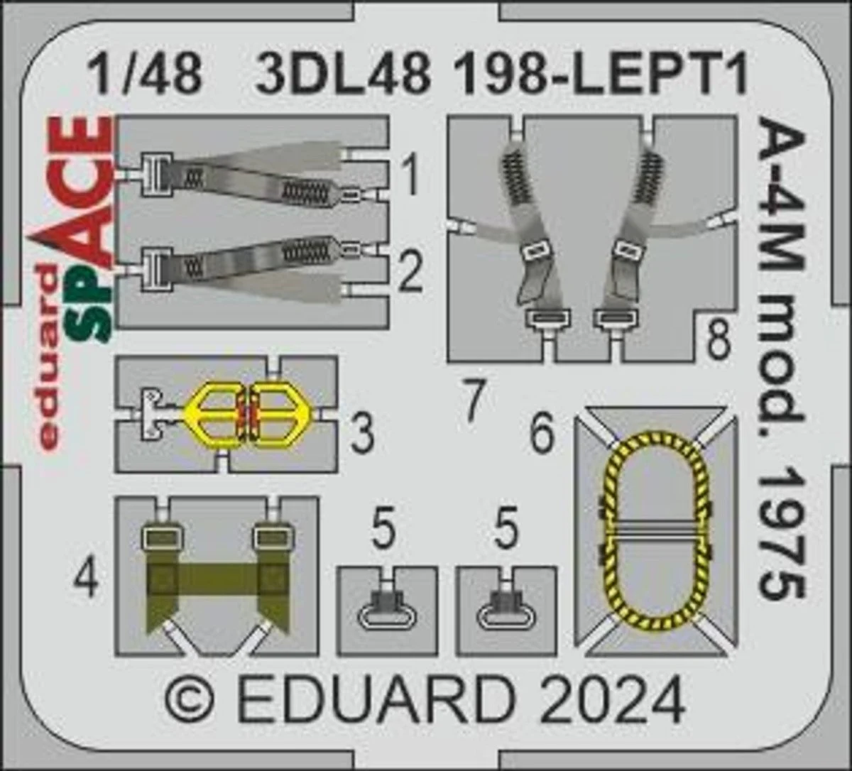 Eduard 1/48 Eduard A-4M mod. 1975 Space for MAGIC FACTORY