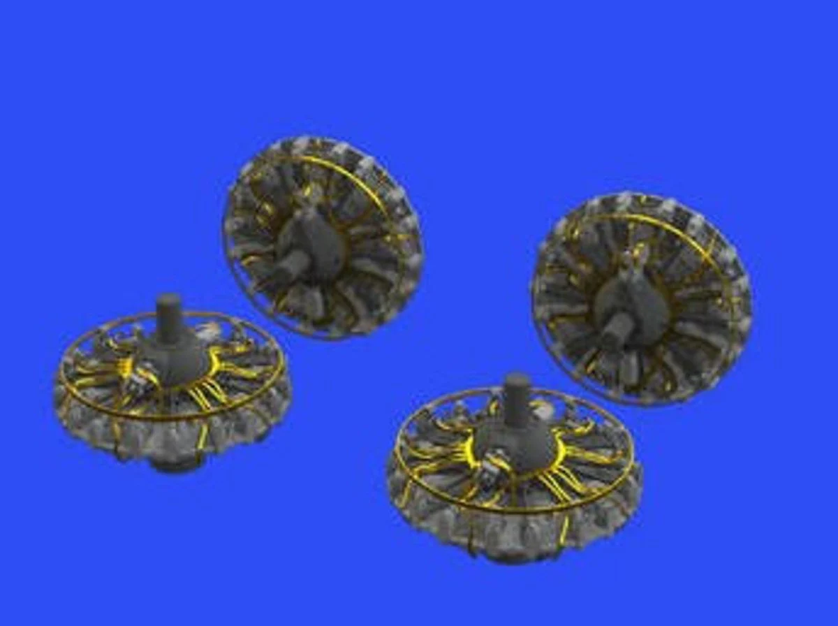 Eduard 1/48 Eduard B-17G Engines for HKM (PE & Resin)