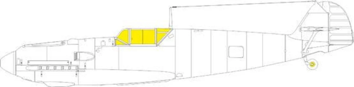 Eduard 1/48 Eduard Bf 109E-4 TFace Mask