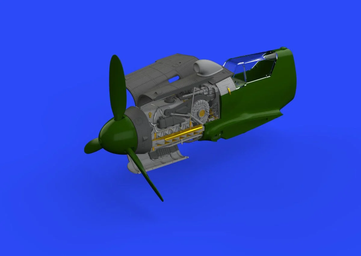 Eduard 1/48 Eduard Bf 109G-10 WNF engine Brassin