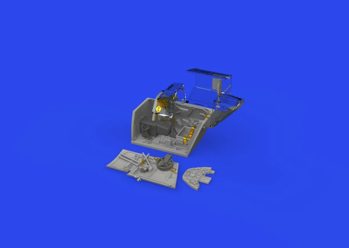 Eduard 1/48 Eduard Bf 109G-4 cockpit PRINT