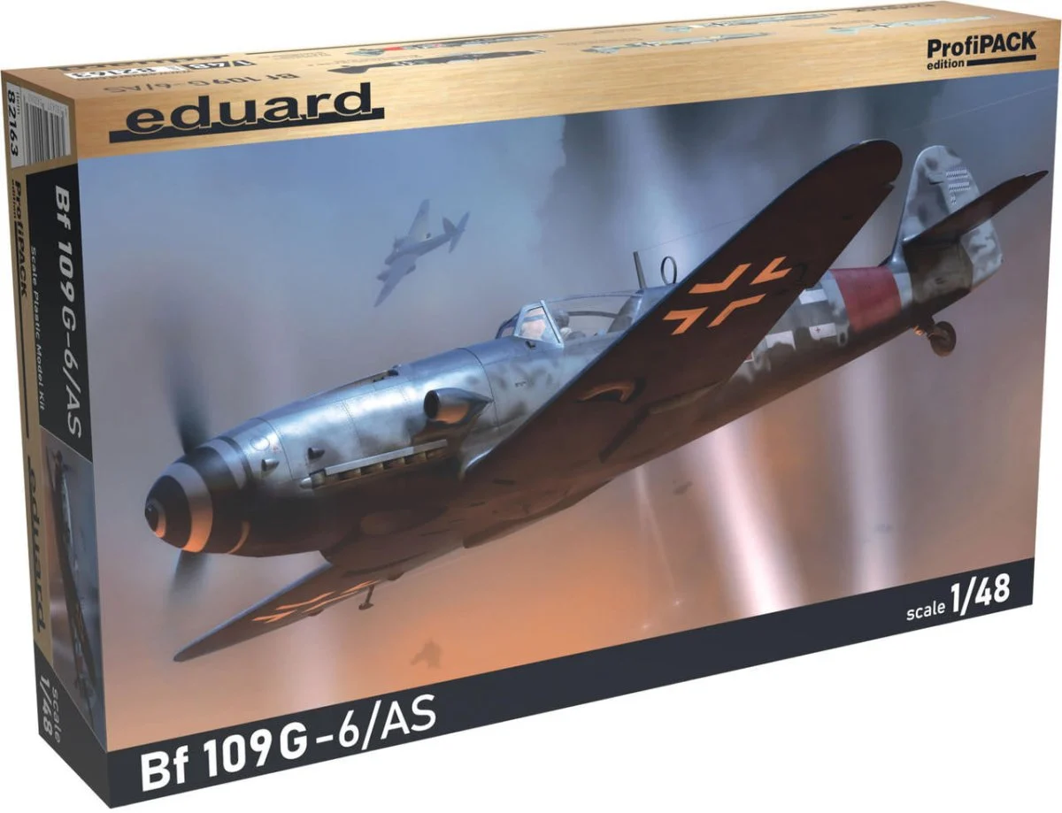 Eduard 1/48 Eduard Bf 109G-6/AS Plastic Model Kit