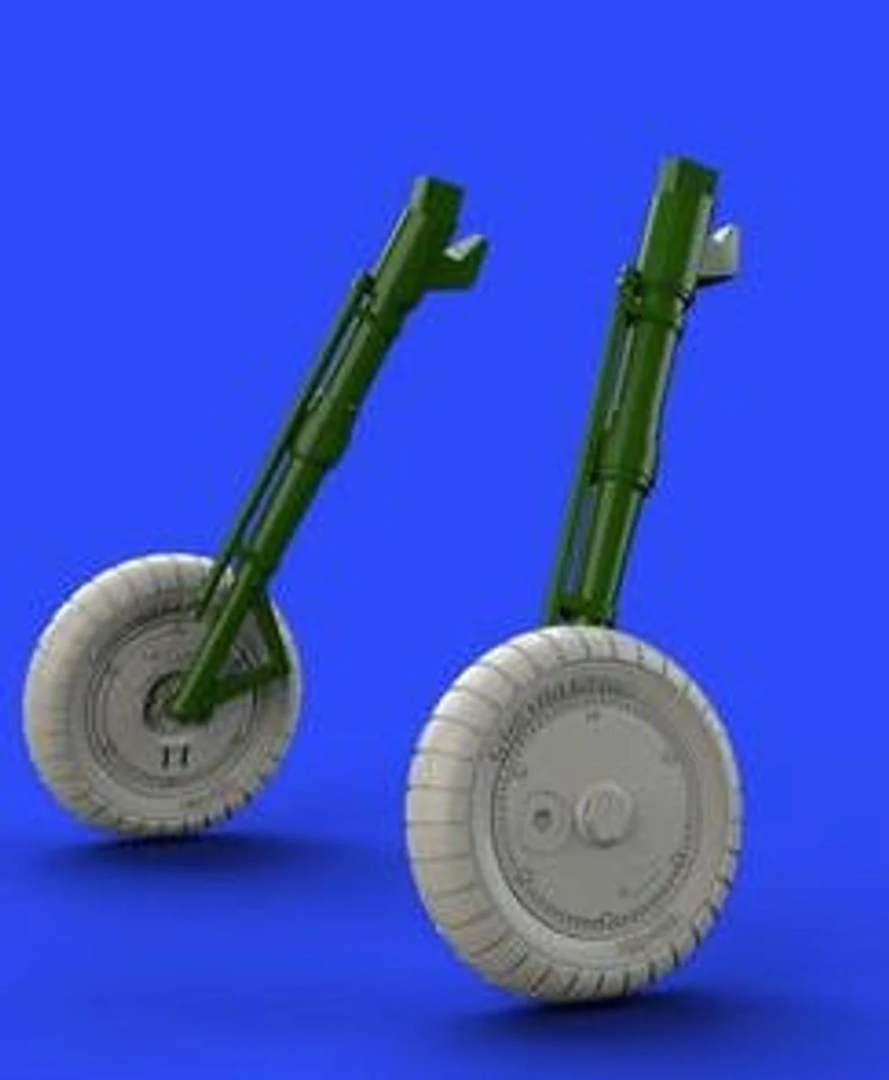 Eduard 1/48 Eduard Bf109G6 Wheels (Resin)