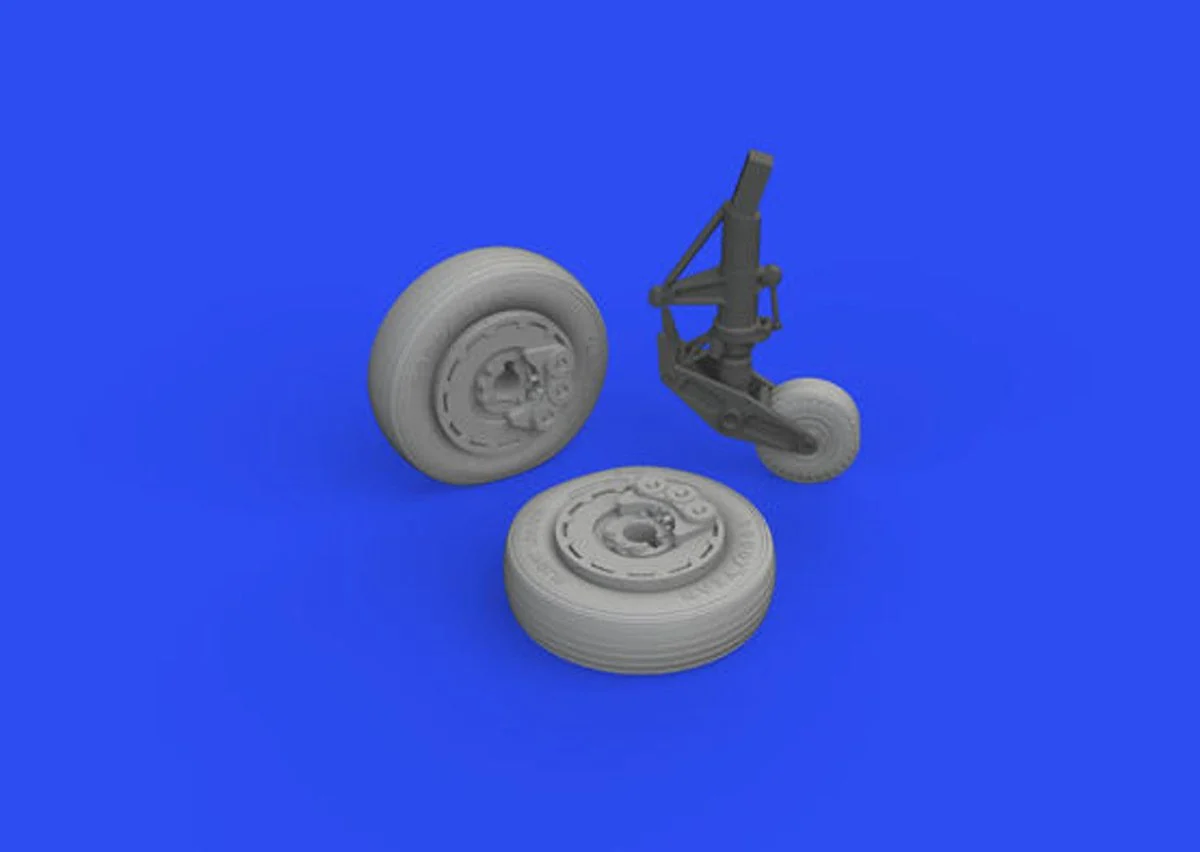 Eduard 1/48 Eduard Brassin A-1J wheels for Tamiya
