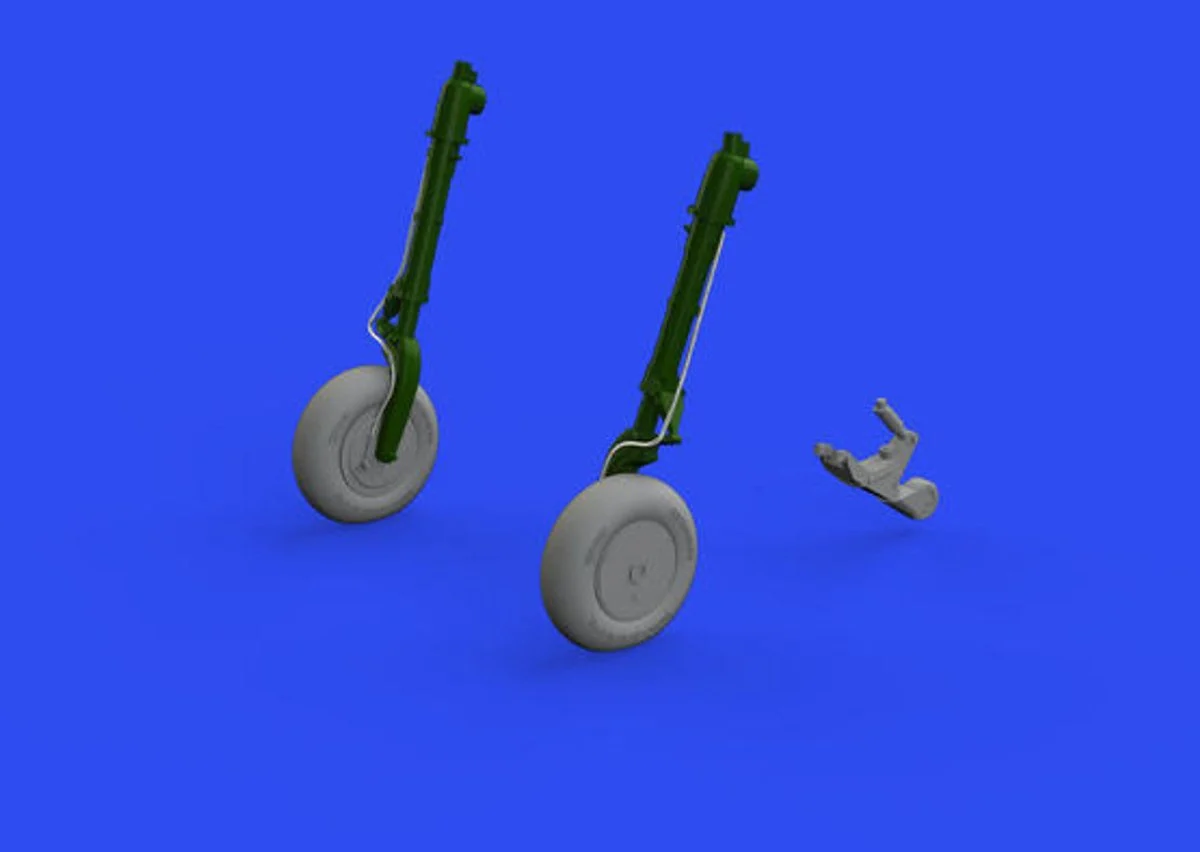 Eduard 1/48 Eduard Brassin A6M wheels w/smooth tire for Eduard