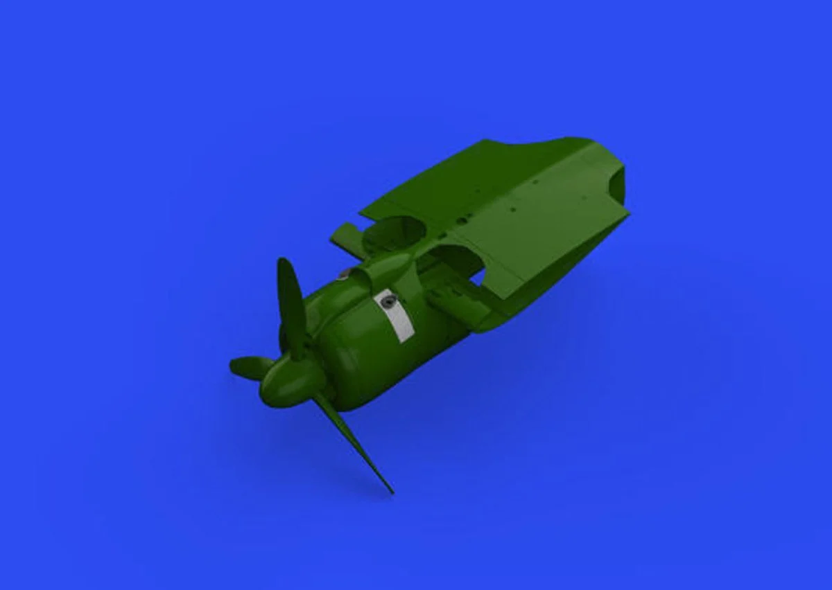 Eduard 1/48 Eduard Brassin A6M2-N Rufe exhaust Print for Eduard