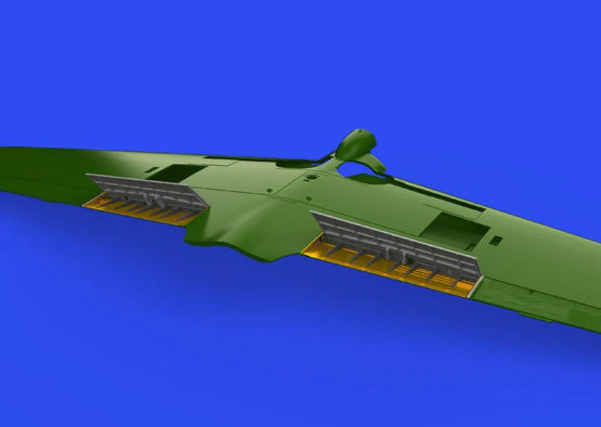 Eduard 1/48 Eduard Brassin A6M3 Type 22 landing flaps Print for Eduard