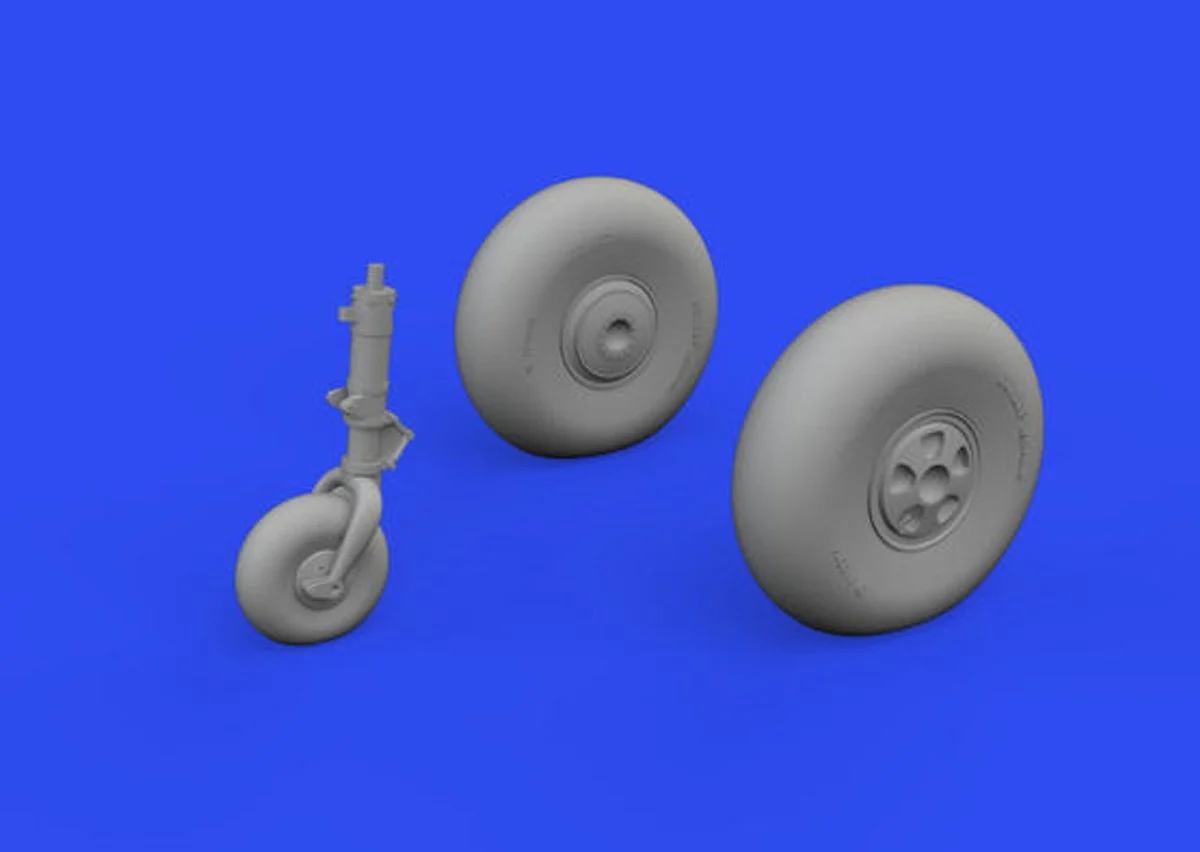 Eduard 1/48 Eduard Brassin Beaufort Mk.I wheels for ICM