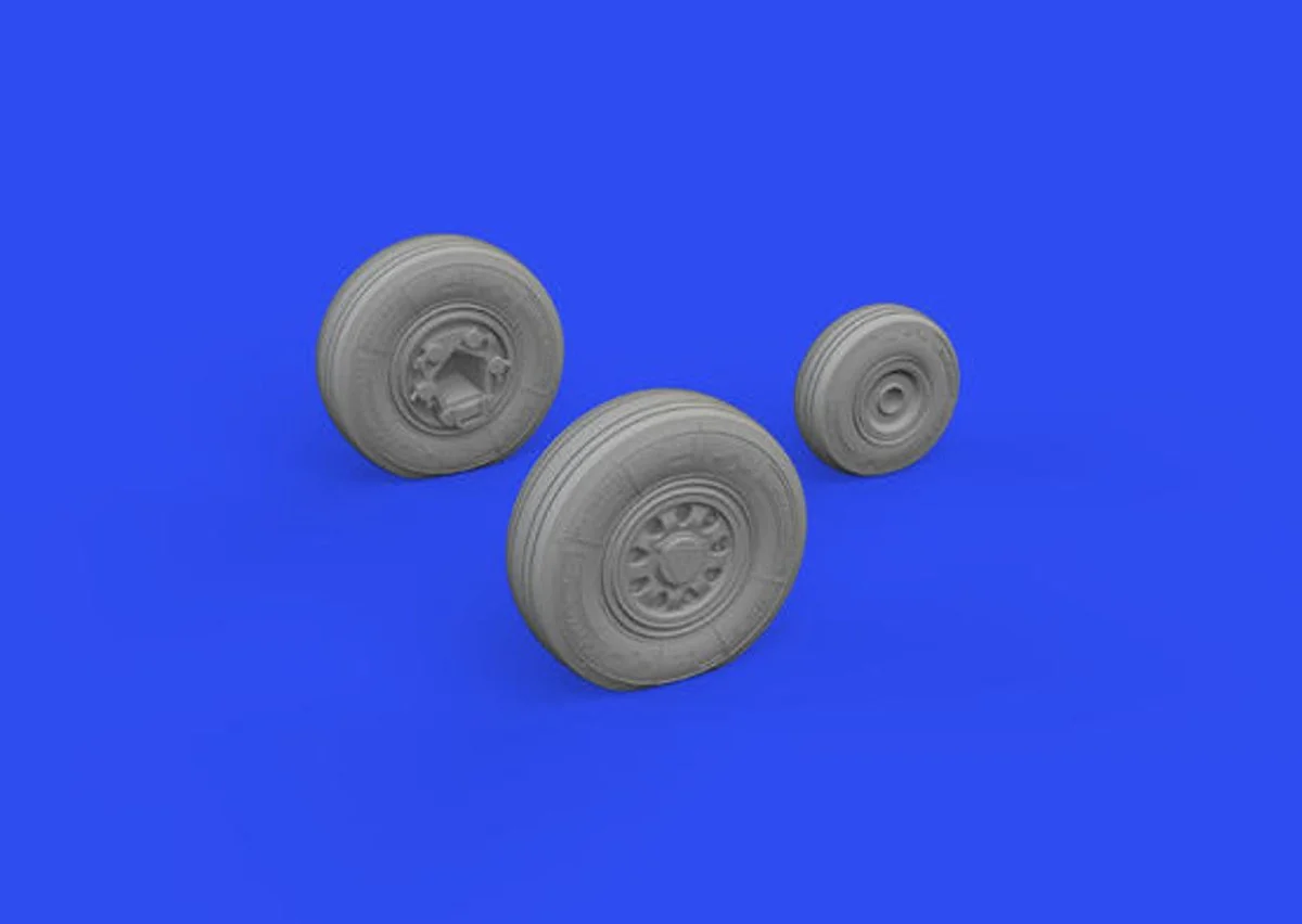Eduard 1/48 Eduard Brassin F-35A wheels for Tamiya