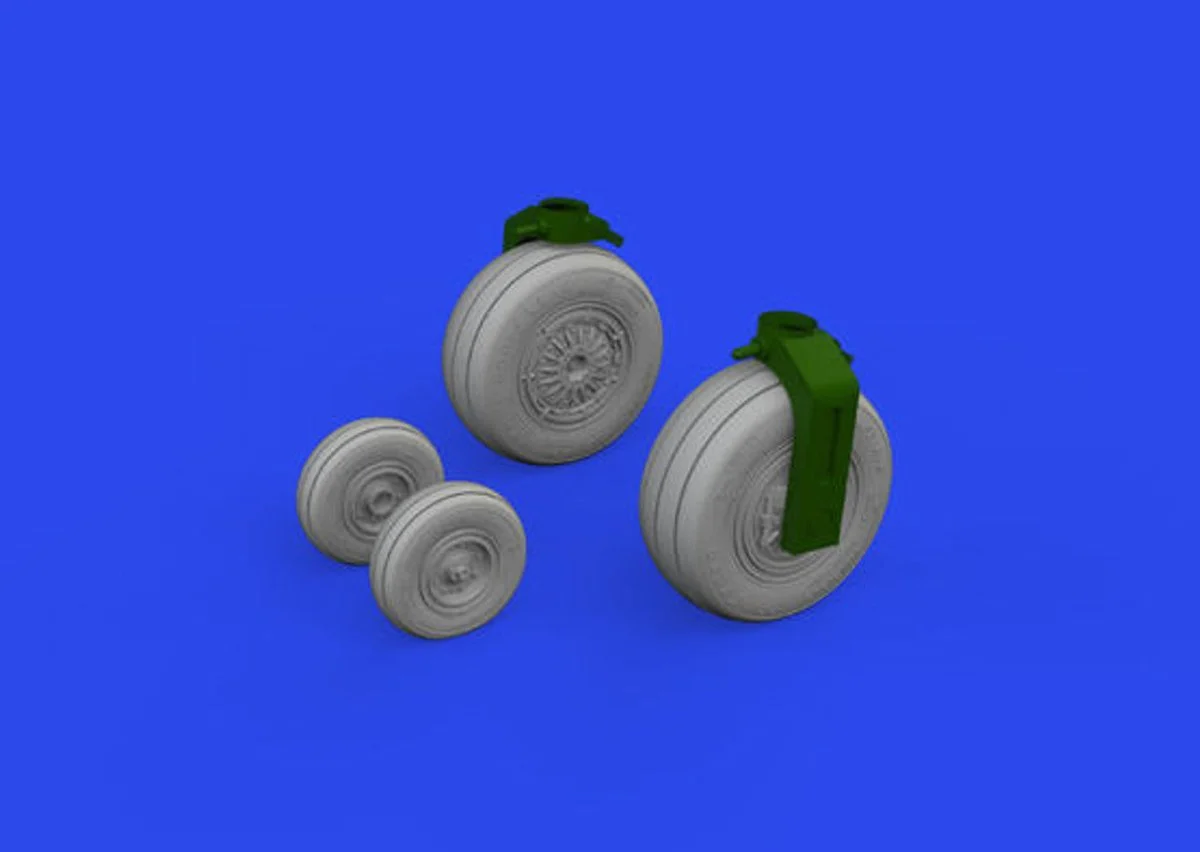 Eduard 1/48 Eduard Brassin F-4E wheels for Meng