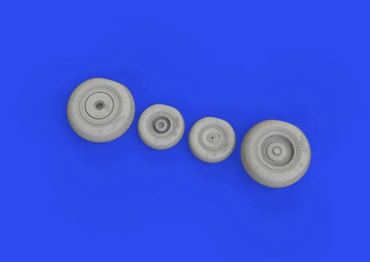 Eduard 1/48 Eduard Brassin Mi-8MT wheels for Trumpeter
