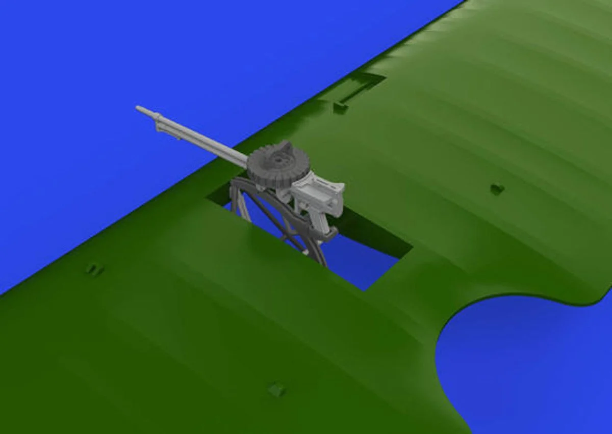 Eduard 1/48 Eduard Brassin Sopwith Camel 2F.1 Lewis gun Print for Eduard